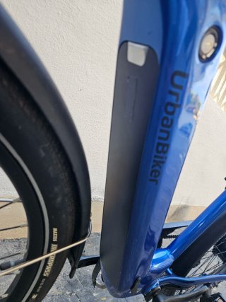 Bicicleta Eléctrica UrbanBiker UB200 Azul
