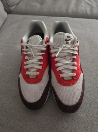 Zapatillas Nike Air Max 1 Marrones y Rojas
