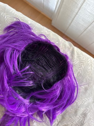 Peluca Rumy Kpop Morada