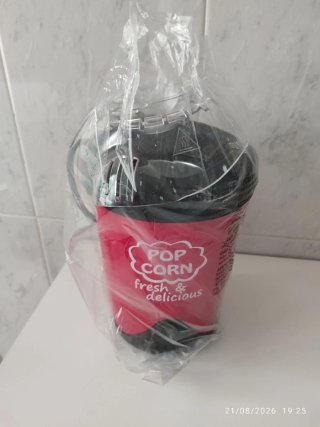 Máquina de palomitas roja