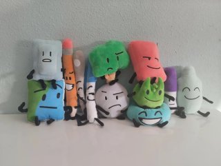 Peluches BFDI