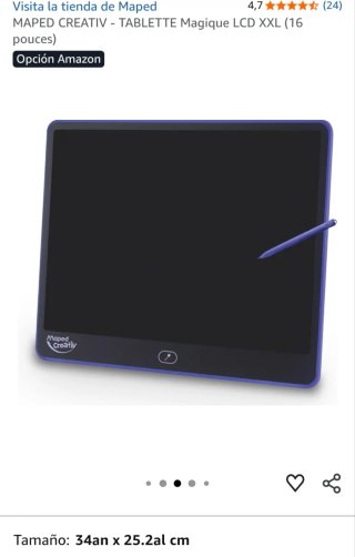 Tableta Mágica LCD XXL Maped Creativ!