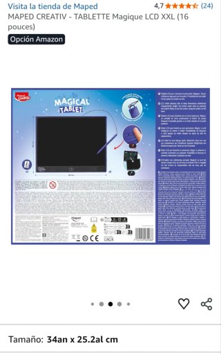 Tableta Mágica LCD XXL Maped Creativ!
