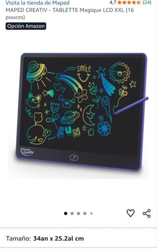 Tableta Mágica LCD XXL Maped Creativ!