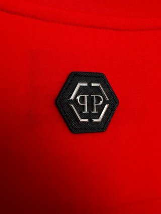 Camiseta Philipp Plein Roja y Azul