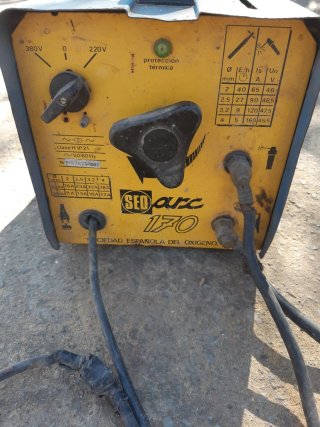 Soldadora eléctrica de electrodos