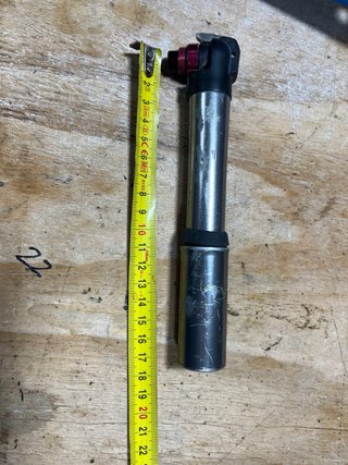 Minibomba telescópica para bicicleta