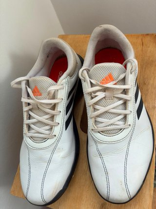 Zapatillas de Golf Adidas Blancas y Negras
