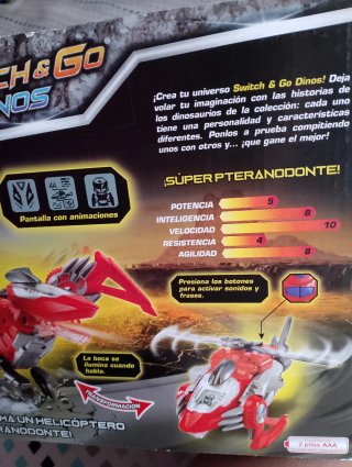Switch & Go Dinos nuevo