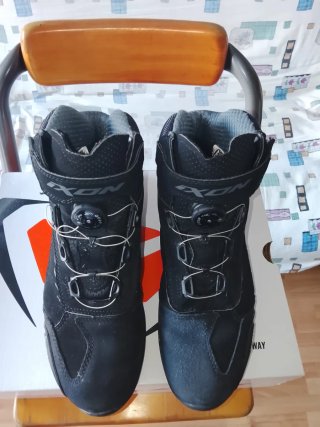 Botas de moto Ixon Bull Vented Talla 41 Negro/Gris