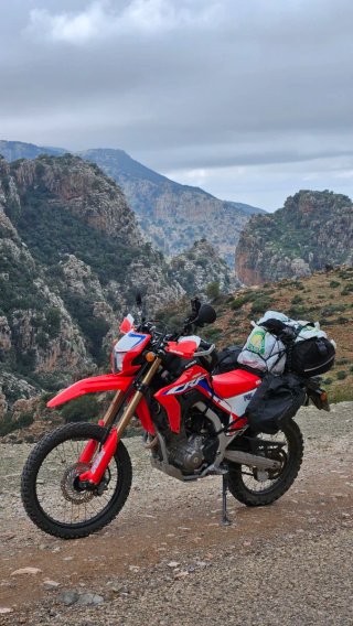 Honda CRF 300L Roja y Blanca