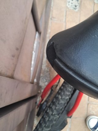 Bici infantil BTWIN roja