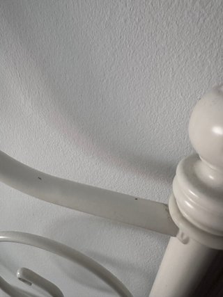 Somier Ikea Blanco Metal
