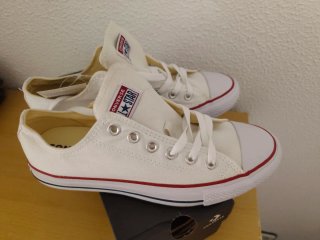 Converse All Star Blancas Talla 40 NUEVAS