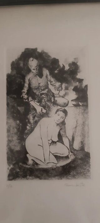Litografía de Jordi Casacuberta
