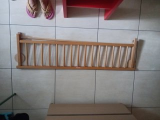 Barra de seguridad para cama infantil