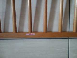 Barra de seguridad para cama infantil