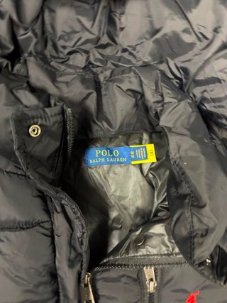 Chaqueta Polo Ralph Lauren acolchada negra