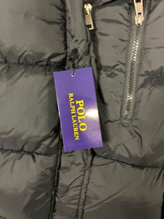 Chaqueta Polo Ralph Lauren acolchada negra