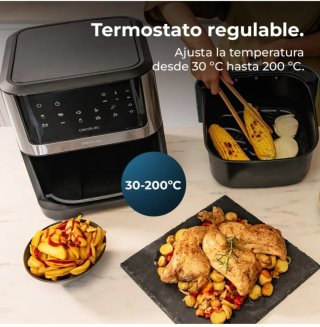 Cecotec Freidora de Aire 8L - Cocina Saludable