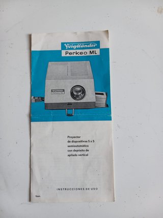 Proyector Diapositivas Vintage Voigtländer Perkeo