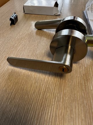 Cerradura de pomo con llave