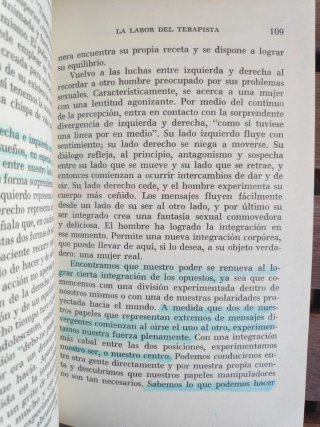 Terapia Gestalt. Teoría y práctica. Fritz Perls