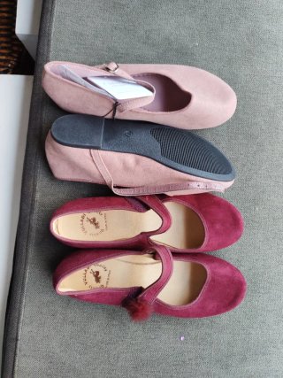 Bailarinas Vulladi Talla 36 Morado