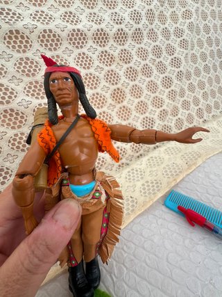 Muñeco Madelman Indio Guerrero
