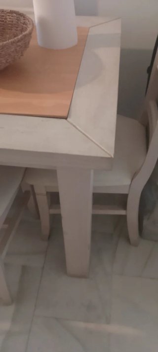 Mesa con 6 sillas