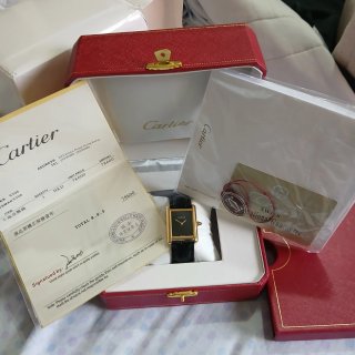 Reloj artier Chapado Oro Negro