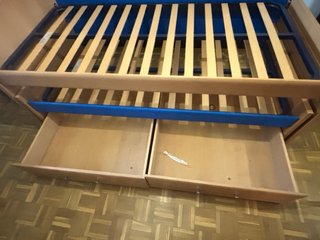 Cama nido 90cm con cajones
