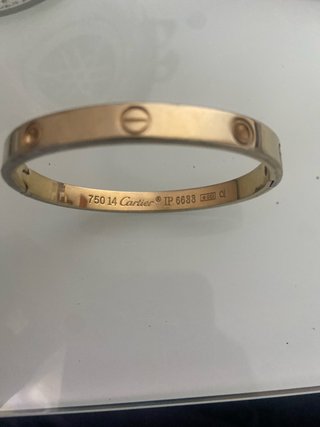 Pulsera Cartier 750 14 IP6688_001 Oro