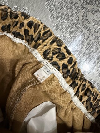 Pantaloni Moon Kiss fantasia leopardata