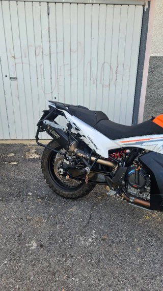 KTM 790 Adventure - Blanca y Naranja