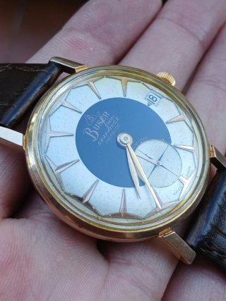 Reloj Buser Freres Cuerda Vintage Caballero