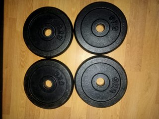 Juego Mancuernas y Barra 48kg
