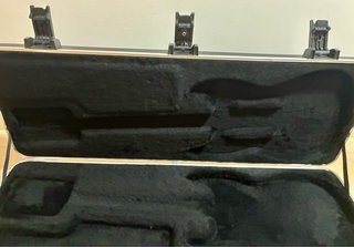 Estuche Guitarra Fender Rígido Negro