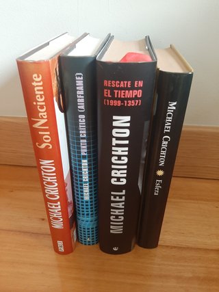 Libros de diferentes precios de Michael Crichton