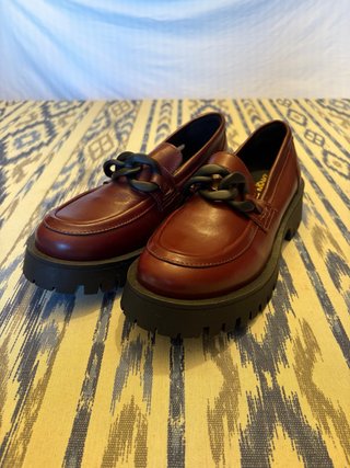 Mocasines plataforma Bran's Shoes burdeos