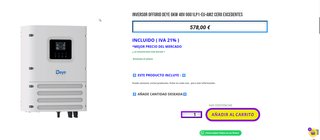 Inversor Deye 6KW 48V OG01LP1-EU-AM2
