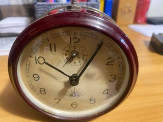 Reloj despertador vintage ALBA