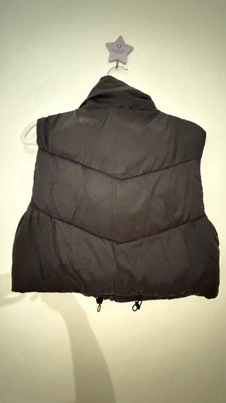 Chaleco acolchado negro