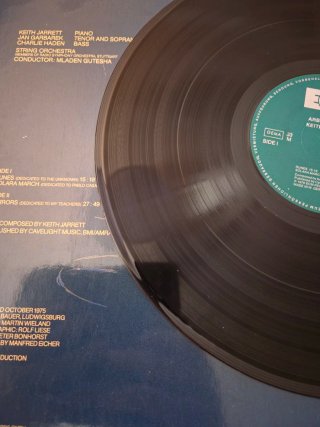 Vinilo LP Keith Jarrett Arbour Zena ECM 1070 ST