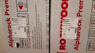 2x Rockwool Alpharock Premium Aislamiento nuevo