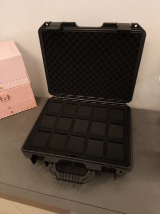 Valigetta porta orologi 15 posti