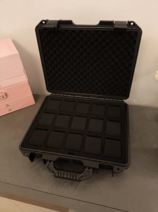 Valigetta porta orologi 15 posti