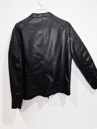Chaqueta Biker Springfield Negra Talla L