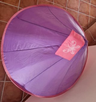 Tienda de campaña infantil castillo rosa
