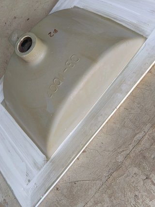 Lavabo de cerámica encastrable